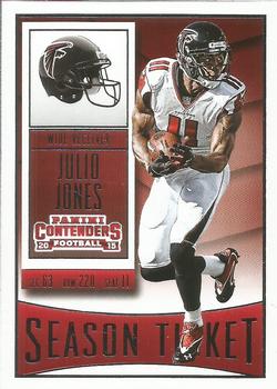 Julio Jones Atlanta Falcons 2015 Panini Contenders NFL #40
